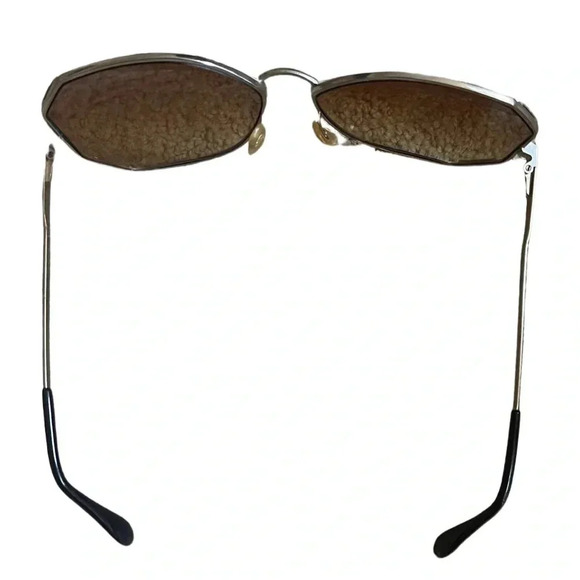 Womens Vintage 80's Pierre Cardin Octagonal Sunglasses Glasses - Picture 6 of 10